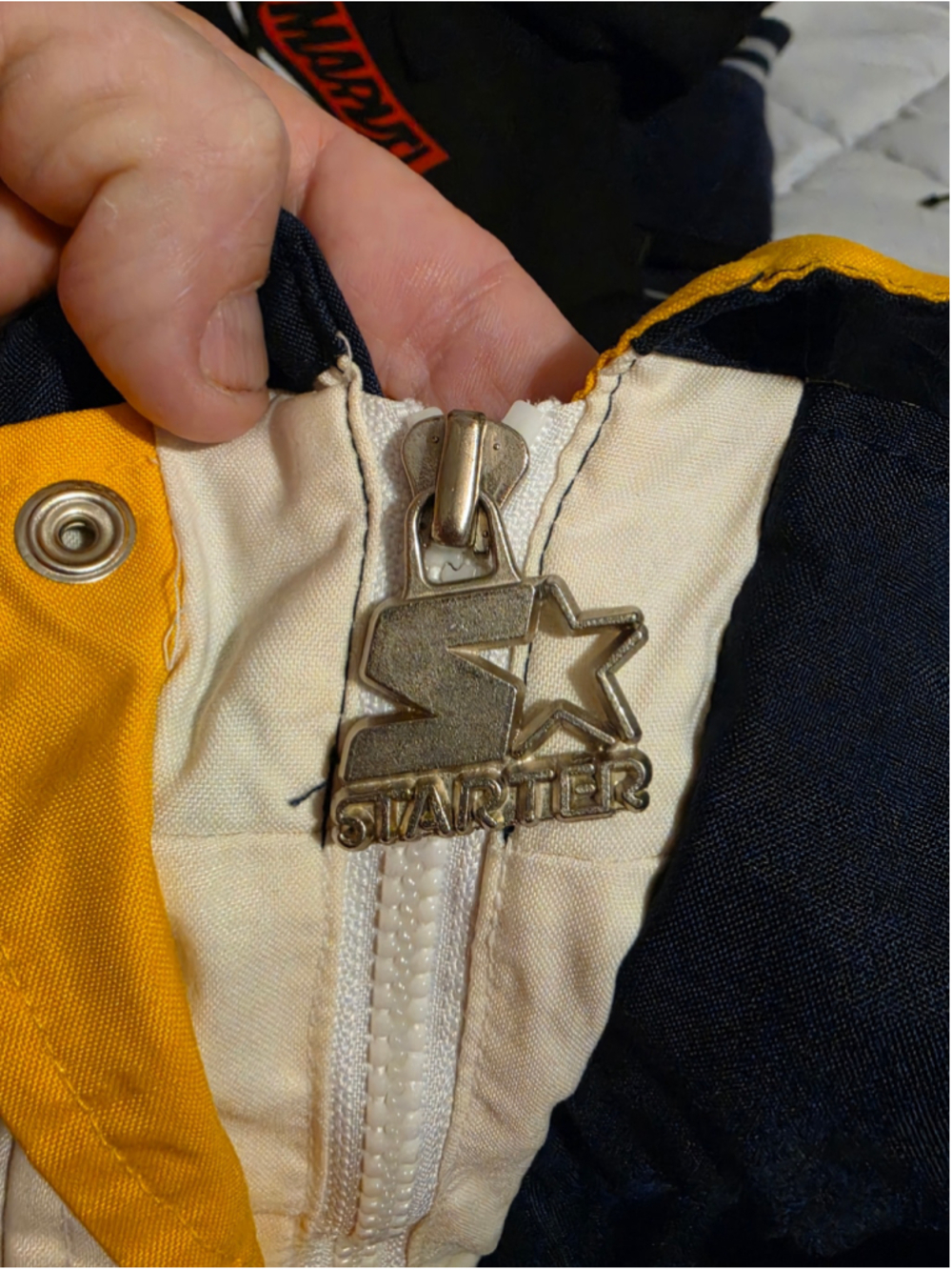 Vintage 1998 Starter Super Bowl XXXII NFL Jacket Broncos Packers Large